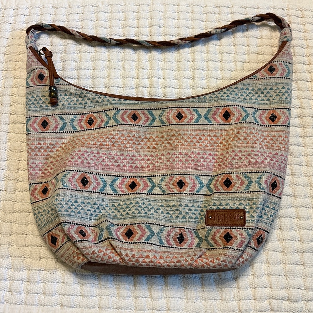 Mad Love Boho Patterned Shoulder Bag